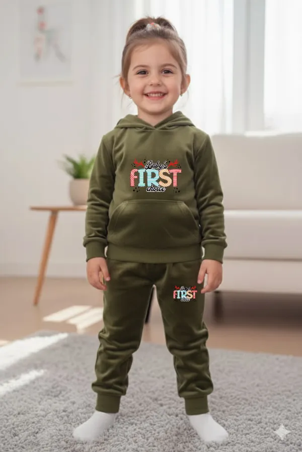 Winter_Olive_Green_Party_Wear_Velvet_Hoodie_And_Jogger_Set_For_Kids_Boy_And_Girl