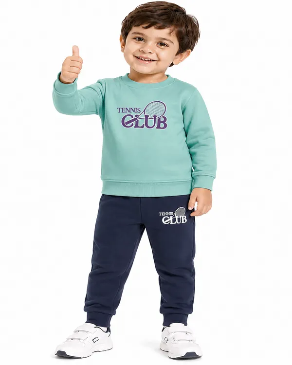 Pista_Green_And_Navy_Printed_Hosiery_Cotton_Round_Neck_Full_Sleeve_T-Shirt_And_Pyjama_Set_For_Kids_Boy_And_Girl