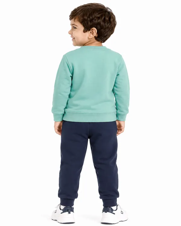 Pista_Green_And_Navy_Printed_Hosiery_Cotton_Round_Neck_Full_Sleeve_T-Shirt_And_Pyjama_Set_For_Kids_Boy_And_Girl