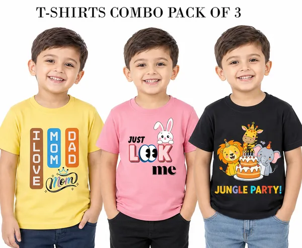 Multicolor_Cotton_Printed_Graphic_T-Shirts_For_Boys_|_Pack_Of_3