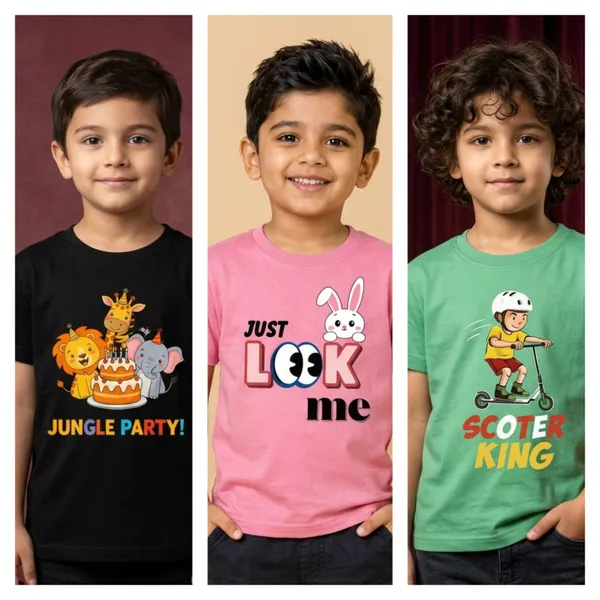 Multicolor_Cotton_Printed_Graphic_T-Shirts_For_Boys_|_Pack_Of_3