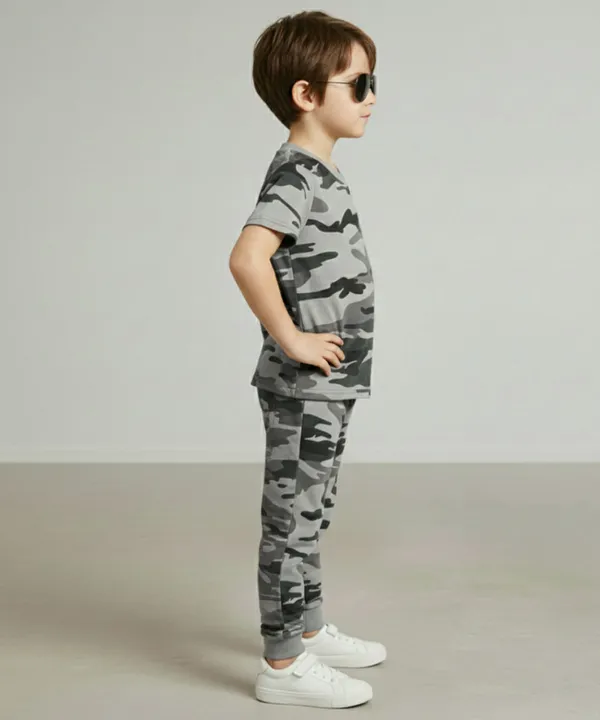 Grey_Camouflage_Army_Printed_Hosiery_Cotton_T-Shirt_And_Pyjama_Set_For_Kids_Boy_And_Girl