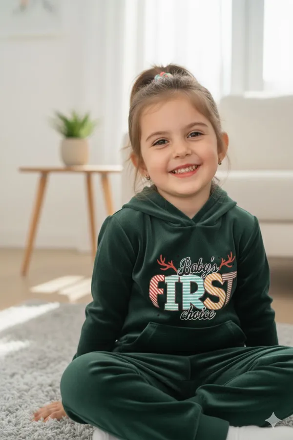 Winter_Sea_Green_Party_Wear_Velvet_Hoodie_And_Jogger_Set_For_Kids_Boy_And_Girl