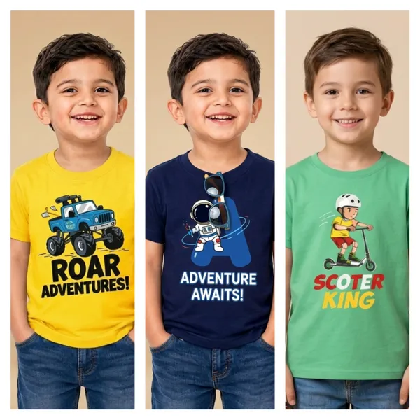 Multicolor_Cotton_Printed_Graphic_T-Shirts_For_Boys_|_Pack_Of_3