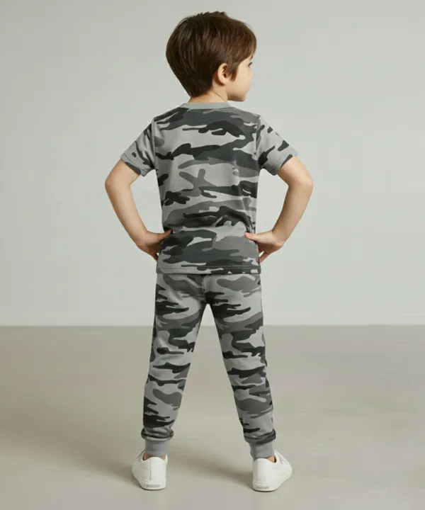 Grey_Camouflage_Army_Printed_Hosiery_Cotton_T-Shirt_And_Pyjama_Set_For_Kids_Boy_And_Girl
