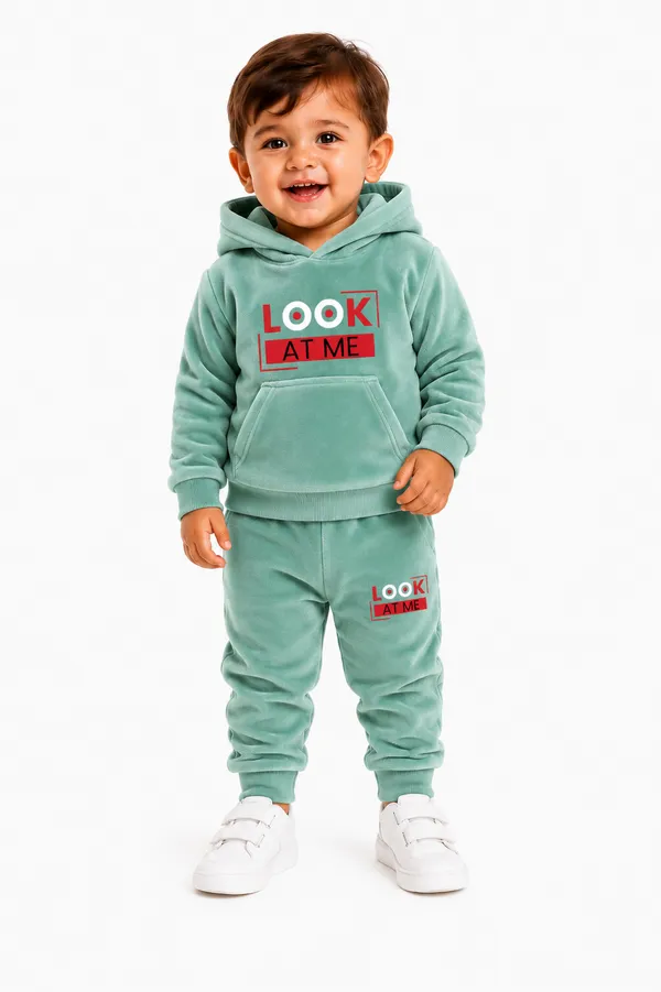Winter_Pista_Green_Party_Wear_Velvet_Hoodie_And_Jogger_Set_For_Kids_Boy_And_Girl