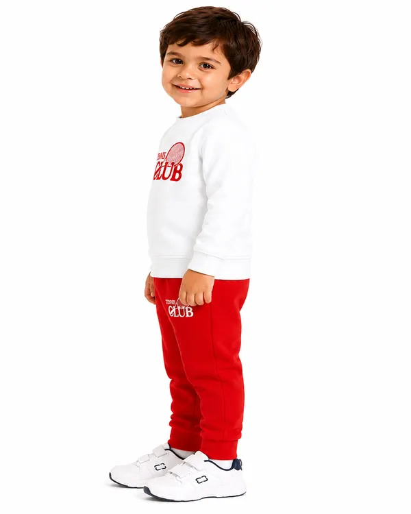 White_And_Red_Printed_Hosiery_Cotton_Round_Neck_Full_Sleeve_T-Shirt_And_Pyjama_Set_For_Kids_Boy_And_Girl