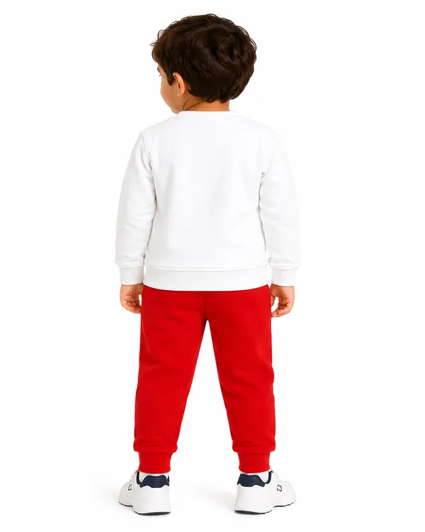 White_And_Red_Printed_Hosiery_Cotton_Round_Neck_Full_Sleeve_T-Shirt_And_Pyjama_Set_For_Kids_Boy_And_Girl