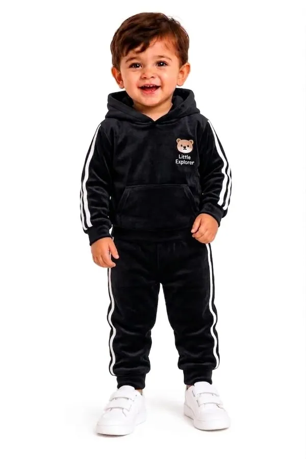 Kids_Velvet_Winter_Wear_Clothing_Set_|_Unisex_Hooded_Sweatshirt_&_Jogger_Pants_2-Piece_Outfit_|_Warm_Velvet_Hoodie_Set_for_Boys_&_Girls_(BLACK_)