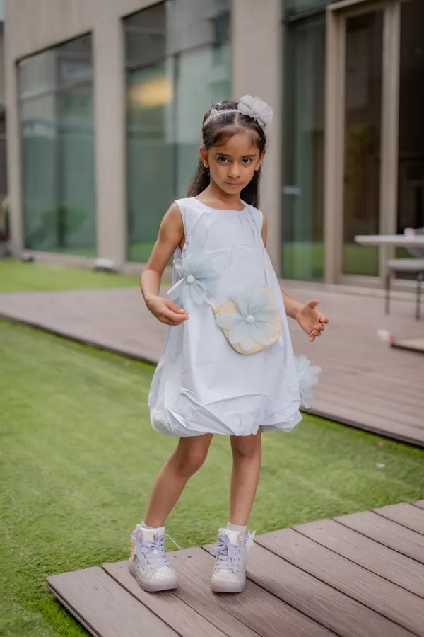 Light_Blue_Premium_Cotton_Sleeveless_Floral_Party_Dress_For_Girls