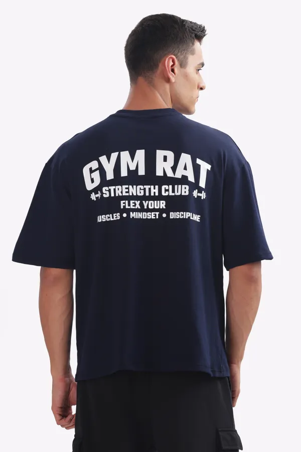 Navy_Blue_&_Black_Cotton_Gym_Rat_Graphic_Print_Oversized_T-Shirt_for_Men