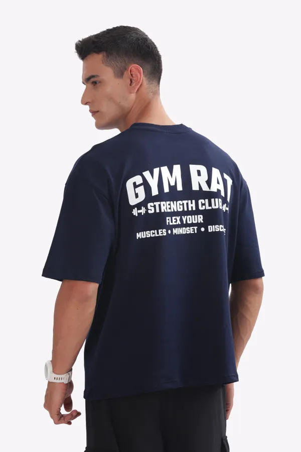 Navy_Blue_&_Black_Cotton_Gym_Rat_Graphic_Print_Oversized_T-Shirt_for_Men