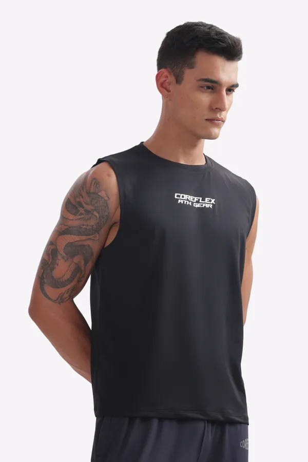 Black_Sleeveless_Coreflex_Athletic_Training_Vest_for_Men