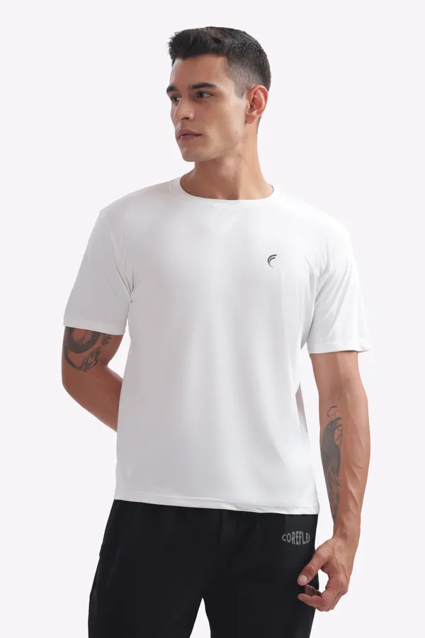 White_Round_Neck_Short_Sleeve_T-Shirt_for_Men