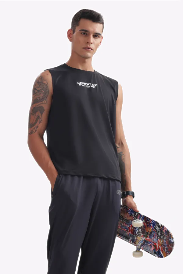 Black_Sleeveless_Coreflex_Athletic_Training_Vest_for_Men