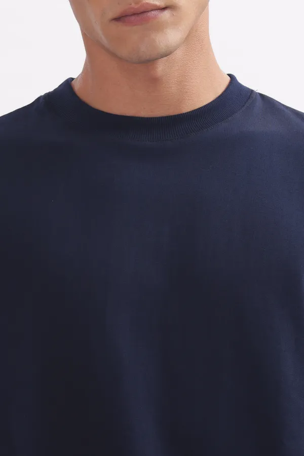 Navy_Blue_&_Black_Cotton_Gym_Rat_Graphic_Print_Oversized_T-Shirt_for_Men