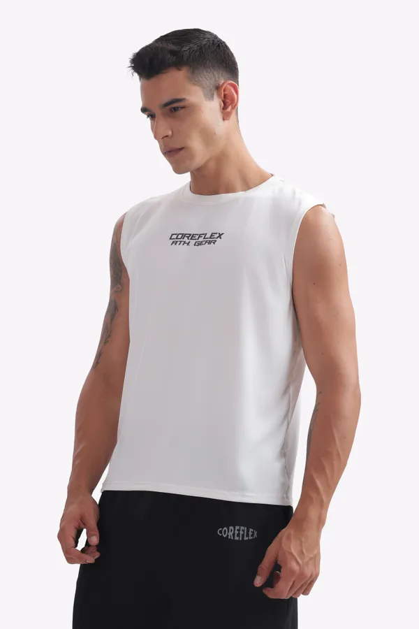 White_Sleeveless_Coreflex_Gym_Vest_for_Men
