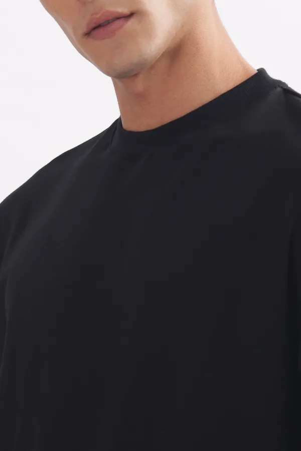 Black_Cotton_Oversized_Gym_Rat_Strength_Club_T-Shirt_for_Men