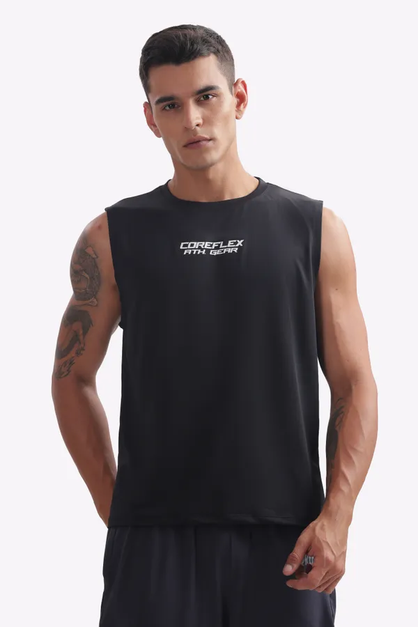Black_Sleeveless_Coreflex_Athletic_Training_Vest_for_Men
