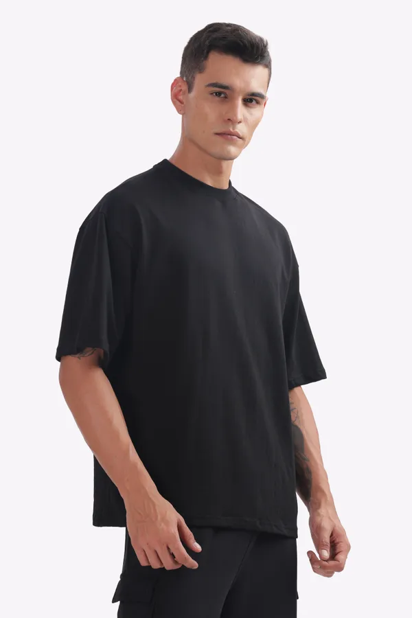 Black_Cotton_Oversized_Gym_Rat_Strength_Club_T-Shirt_for_Men