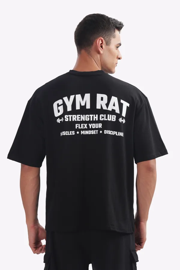 Black_Cotton_Oversized_Gym_Rat_Strength_Club_T-Shirt_for_Men