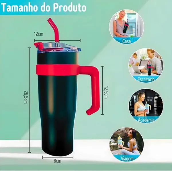Black_Stainless_Steel_Insulated_Tumbler_With_Handle_And_Straw_For_Travel,_Commuting,_Workouts,_Camping,_Cycling,_Everyday_Use