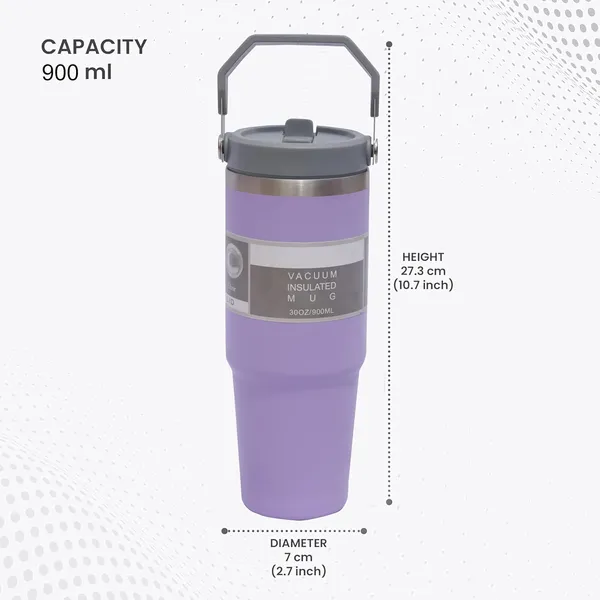 Purple_Stainless_Steel_Vacuum_Insulated_Tumbler_With_Handle_900Ml_For_Daily_Commutes,_Gym,_Office,_Outdoor_Use