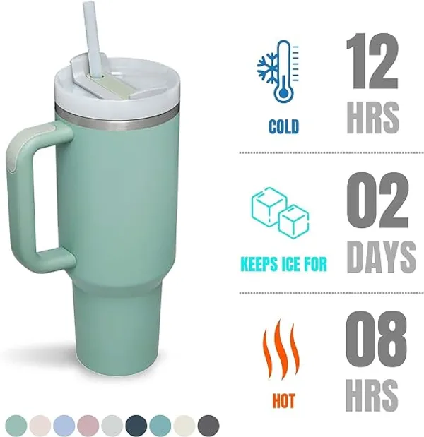 Mint_Green_Stainless_Steel_Insulated_Tumbler_With_Handle_And_Straw_For_Home,_Office,_Gym,_Outdoor