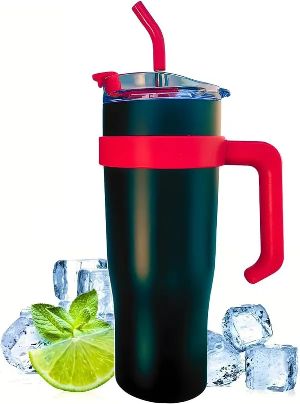 Black_Stainless_Steel_Insulated_Tumbler_With_Handle_And_Straw_For_Travel,_Commuting,_Workouts,_Camping,_Cycling,_Everyday_Use