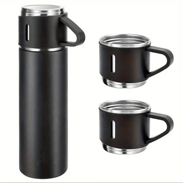 Black_Stainless_Steel_Vacuum_Flask_With_Two_Cups_For_Travel,_Office,_Outdoor_Activities