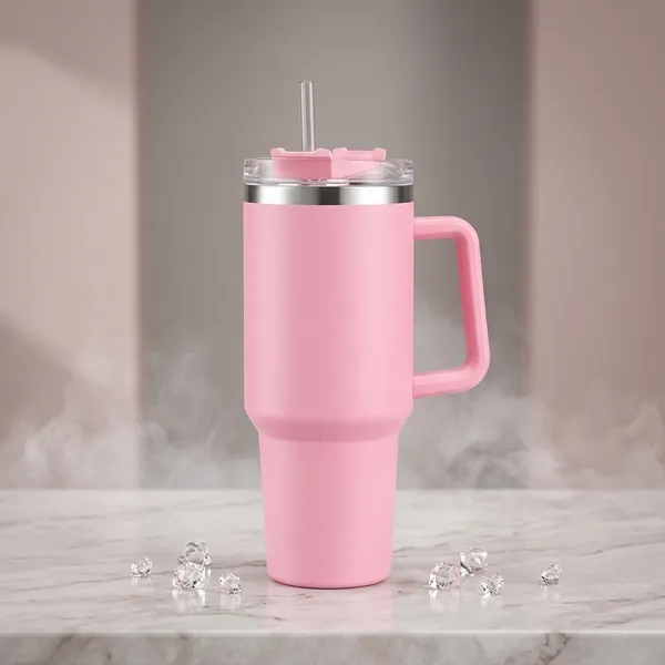 Pink_Stainless_Steel_Insulated_Tumbler_With_Straw_And_Handle_For_Daily_Commutes,_Gym,_Office,_Outdoor_Travel