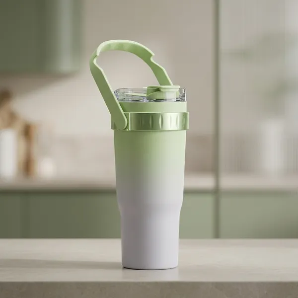 Green_Ombre_Insulated_Tumbler_With_Handle_And_Straw_For_Gym,_Office,_Travel