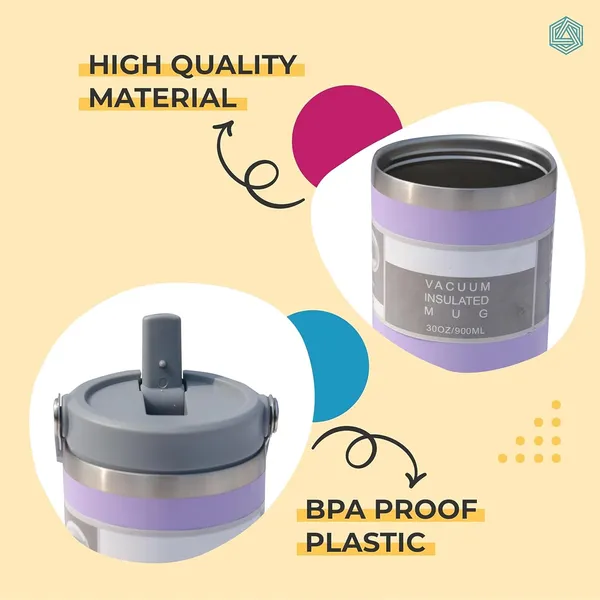 Purple_Stainless_Steel_Vacuum_Insulated_Tumbler_With_Handle_900Ml_For_Daily_Commutes,_Gym,_Office,_Outdoor_Use