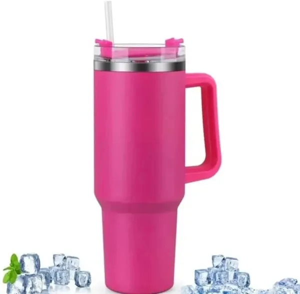 Pink_Stainless_Steel_Insulated_Tumbler_With_Handle_For_Car_Rides,_Desks,_And_Daily_On-The-Go_Use