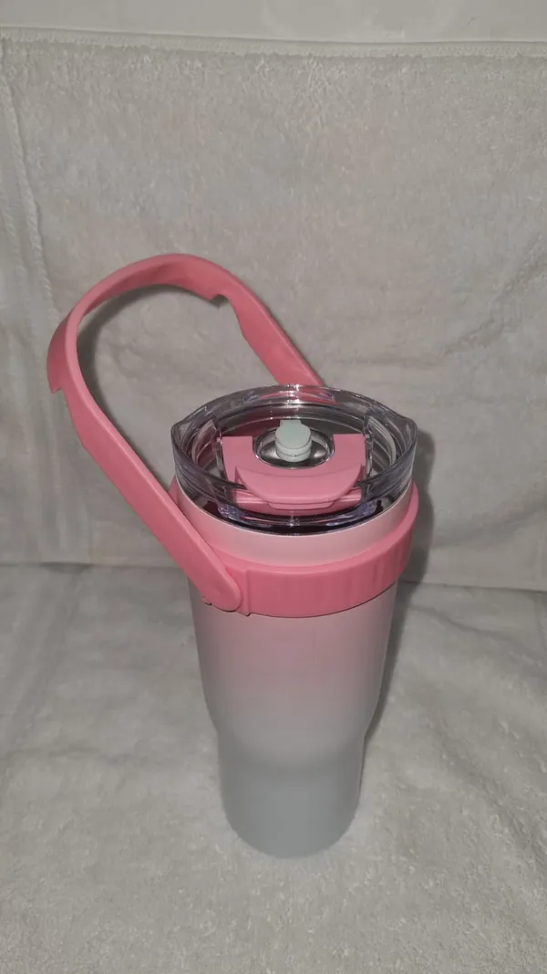 Pink_Ombre_Insulated_Tumbler_With_Straw_And_Carry_Handle_For_Gym,_Office,_Travel,_Daily_Hydration