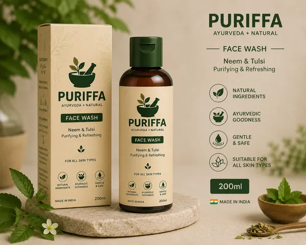 Puriffa_Neem_And_Tulsi_Purifying_Face_Wash_200_Ml