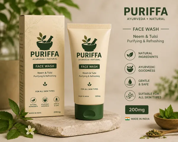Puriffa_Neem_And_Tulsi_Exfoliating_And_Purifying_Face_Scrub_And_Puriffa_Neem_And_Tulsi_Purifying_Face_Wash_200_Ml_Combo_Pack_Of_2