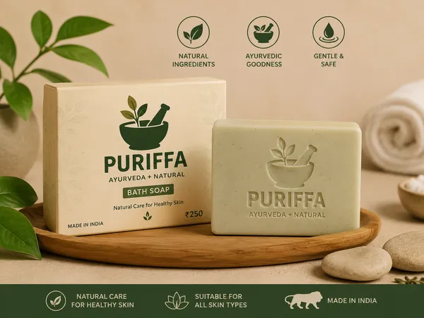 Puriffa_Ayurveda_Natural_Bath_Soap_for_Healthy_Skin