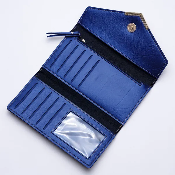 Blue_Personalised_Ladies_Clutch_Purse