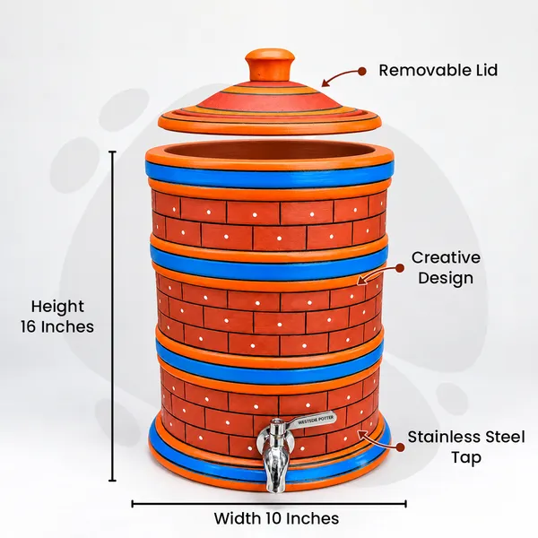 Blue_Halo_Clay_Water_Pot_(12_Litres)