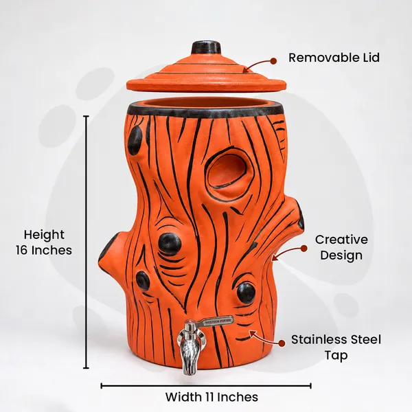 Rustic_Trunk_Clay_Water_Pot_(10_Litres)