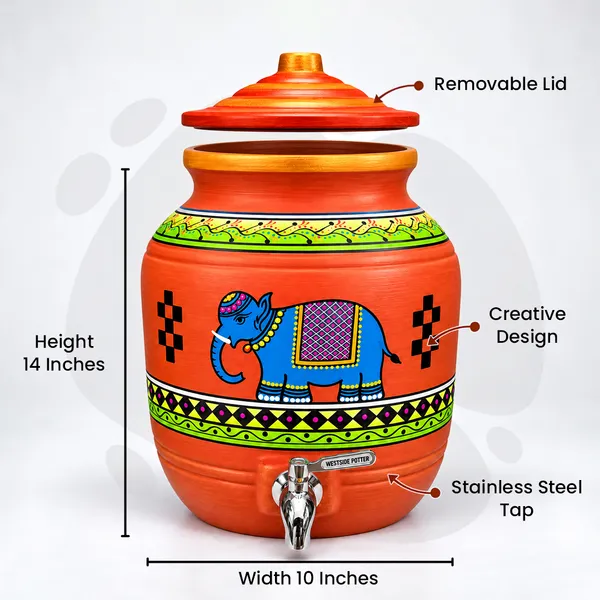 Blue_Majesty_Clay_Water_Pot_(9_Litres)