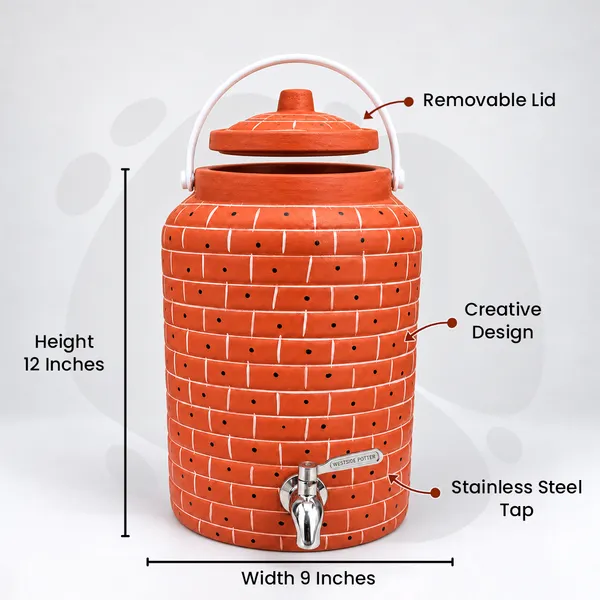 Brick_Traveller_Clay_Water_Pot_(5_Litres)