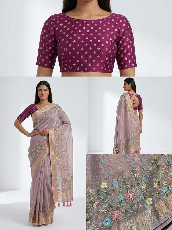 Elegant_Pastel_Pink_Floral_Embroidered_Saree_With_Blouse_Piece