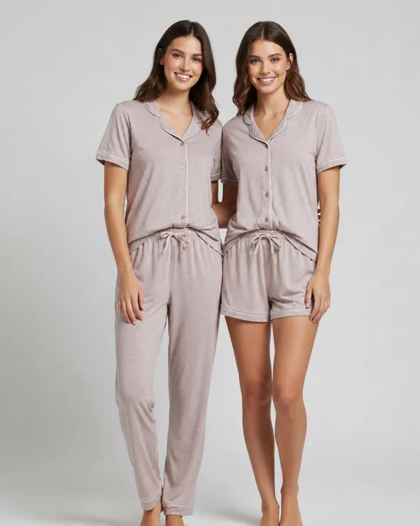 Ladies_Sleepwear_3_Pc_Set_Beige