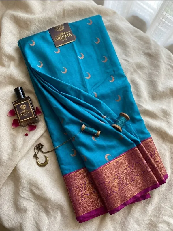 Maharashtrian_royal_elegance_to_your_ethnic_wardrobe_with_this_beautiful_Paithani_Style_Saree_Collection_With_Blouse_Piece
