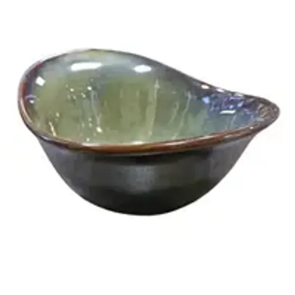 Deep_Oval_Bowl_With_Handle_Dessert_Green_7x5_5_Inches