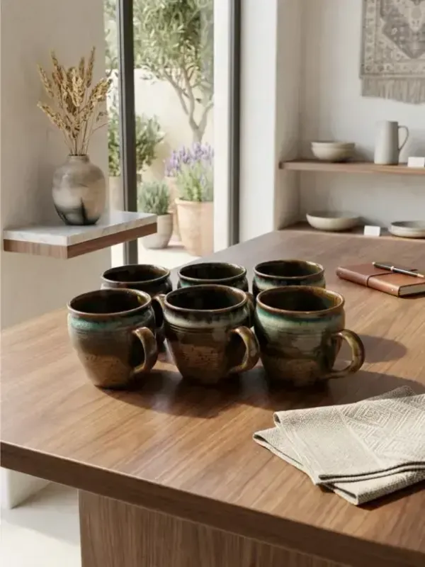 Earthwood_Glaze_Tea_Cups_Set_Of_6