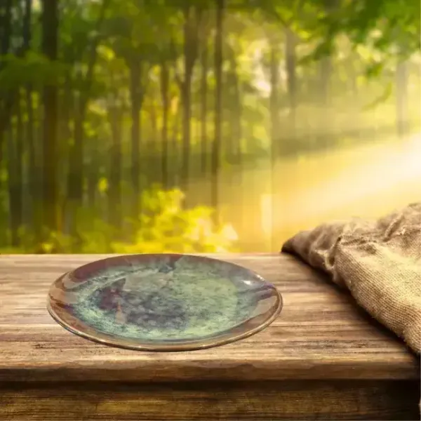 Round_Handcrafted_Plate_Desert_Green_11_5