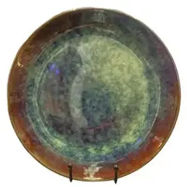 Round_Handcrafted_Plate_Desert_Green_11_5